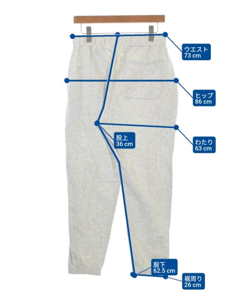 BROKEN BASE（ブロークンベース）スウェットパンツ グレー サイズ:S レディース/2200670910069