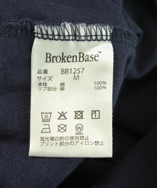 BROKEN BASE（ブロークンベース）Tシャツ・カットソー 紺 サイズ:M メンズ/2200724061136