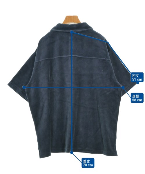 CREDONA（クレドナ）カジュアルシャツ 紺 サイズ:F レディース/2200661810040