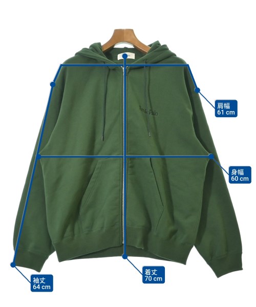 Ernie Palo（アーニーパロ）パーカー 緑 サイズ:50(XL位) メンズ/2200641108051