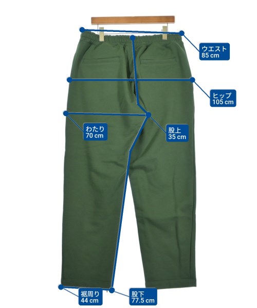 Ernie Palo（アーニーパロ）スウェットパンツ 緑 サイズ:50(XL位) メンズ/2200641108068