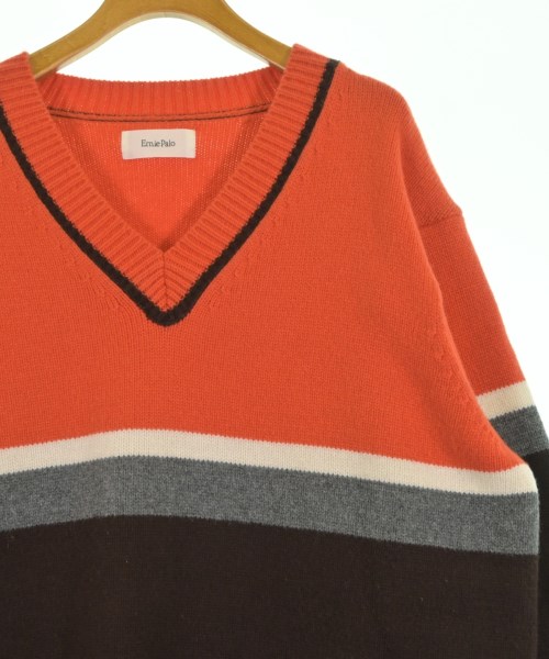 Ernie Palo（アーニーパロ）ニット・セーター オレンジ サイズ:46(M位) メンズ/2200632626038