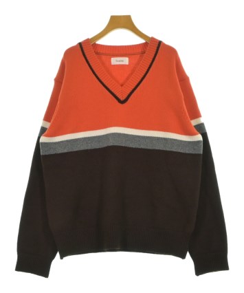 Ernie Palo（アーニーパロ）ニット・セーター オレンジ サイズ:46(M位