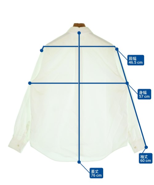 Ernie Palo（アーニーパロ）カジュアルシャツ 白 サイズ:46(M位) メンズ/2200679187080