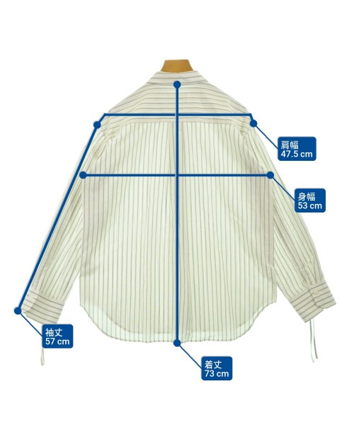 Ernie Palo（アーニーパロ）カジュアルシャツ 白 サイズ:38(M位) レディース/2200658807039