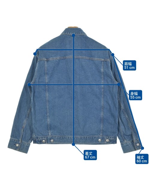 Ernie Palo（アーニーパロ）デニムジャケット 青 サイズ:48(L位) メンズ/2200660427058