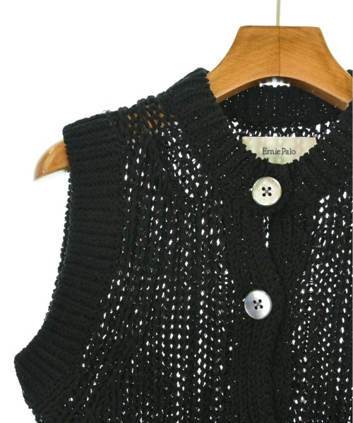 Ernie Palo（アーニーパロ）ベスト/ノースリーブ 黒 サイズ:38(M位) レディース/2200661378052