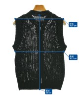 Ernie Palo（アーニーパロ）ベスト/ノースリーブ 黒 サイズ:38(M位) レディース/2200661378052
