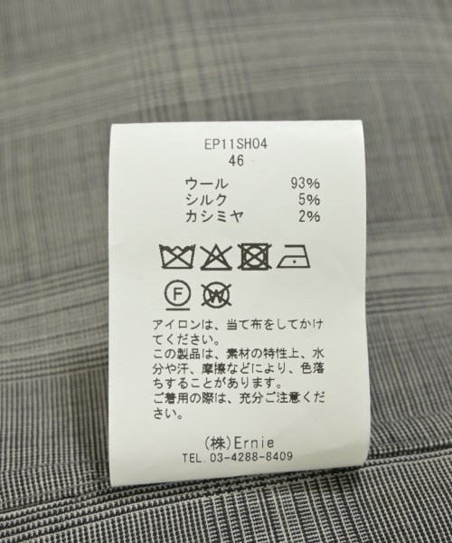Ernie Palo（アーニーパロ）カジュアルシャツ グレー サイズ:46(XL位) メンズ/2200725067038