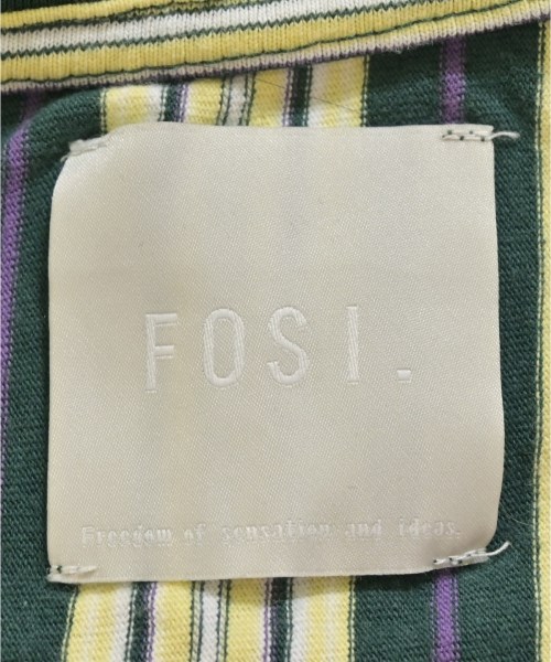 FOSI.（フォーシ）Tシャツ・カットソー 黄 サイズ:38(M位) レディース/2200715001141