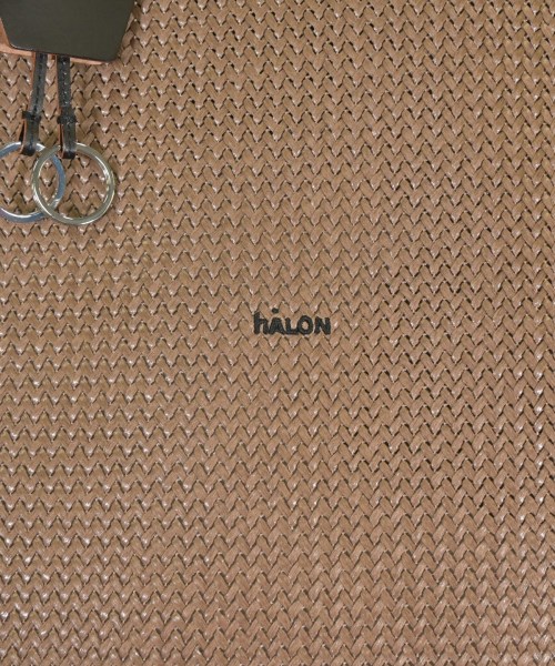 hALON（アーロン）トートバッグ 茶 サイズ:- メンズ/2200639128207
