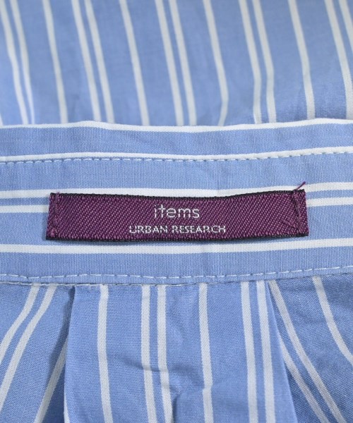 ITEMS URBAN RESEARCH（アイテムズアーバンリサーチ）ブラウス 青 サイズ:F レディース/2200623977071