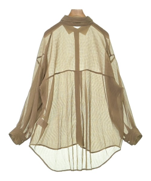 ITEMS URBAN RESEARCH（アイテムズアーバンリサーチ）カジュアルシャツ ベージュ サイズ:F レディース/2200620019064