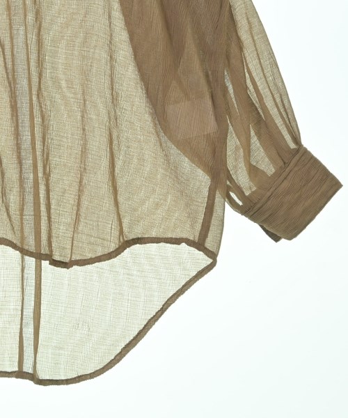 ITEMS URBAN RESEARCH（アイテムズアーバンリサーチ）カジュアルシャツ ベージュ サイズ:F レディース/2200620019064