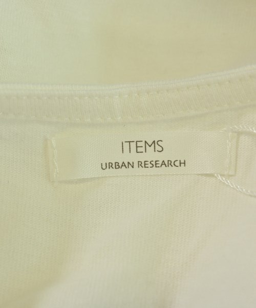 ITEMS URBAN RESEARCH（アイテムズアーバンリサーチ）Tシャツ・カットソー 白 サイズ:F レディース/2200634905148
