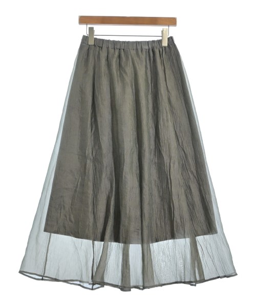 ITEMS URBAN RESEARCH（アイテムズアーバンリサーチ）ロング・マキシ丈スカート カーキ サイズ:F レディース/2200618010325