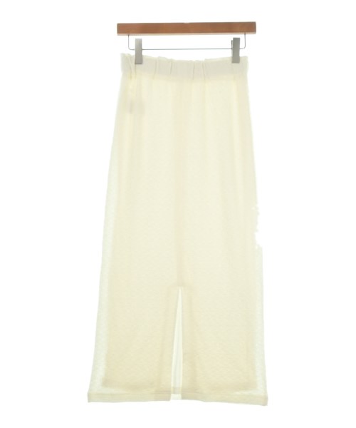 ITEMS URBAN RESEARCH（アイテムズアーバンリサーチ）ひざ丈スカート 白 サイズ:F レディース/2200642007032