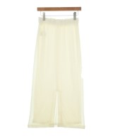 ITEMS URBAN RESEARCH（アイテムズアーバンリサーチ）ひざ丈スカート 白 サイズ:F レディース/2200642007032