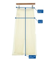 ITEMS URBAN RESEARCH（アイテムズアーバンリサーチ）ひざ丈スカート 白 サイズ:F レディース/2200642007032