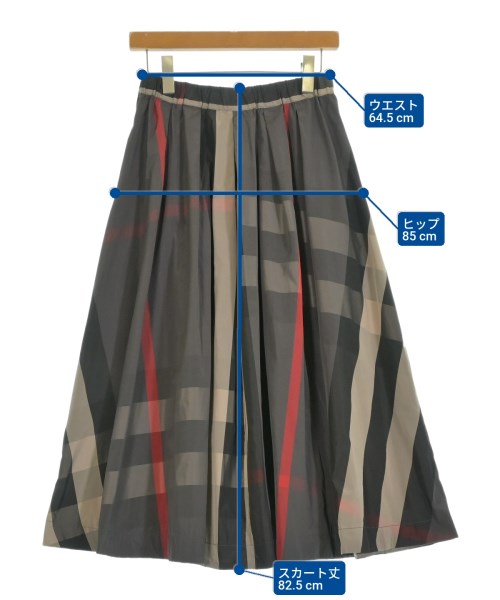 ITEMS URBAN RESEARCH（アイテムズアーバンリサーチ）ロング・マキシ丈スカート グレー サイズ:F レディース/2200643229037