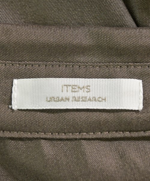 ITEMS URBAN RESEARCH（アイテムズアーバンリサーチ）カジュアルシャツ 茶 サイズ:F レディース/2200613733014