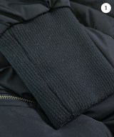 ITEMS URBAN RESEARCH（アイテムズアーバンリサーチ）ダウンコート 紺 サイズ:F レディース/2200624576020