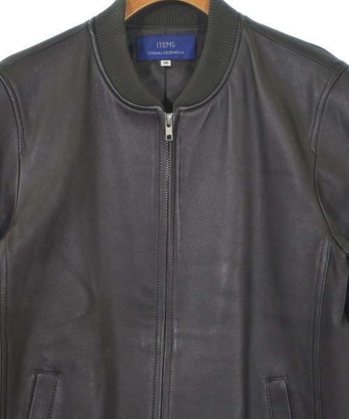 ITEMS URBAN RESEARCH（アイテムズアーバンリサーチ）ライダース 茶 サイズ:38(XS位) メンズ/2200626235024