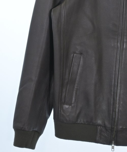 ITEMS URBAN RESEARCH（アイテムズアーバンリサーチ）ライダース 茶 サイズ:38(XS位) メンズ/2200626235024