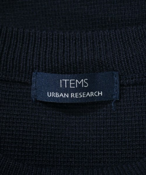 ITEMS URBAN RESEARCH（アイテムズアーバンリサーチ）ニット・セーター 紺 サイズ:L メンズ/2200613648028