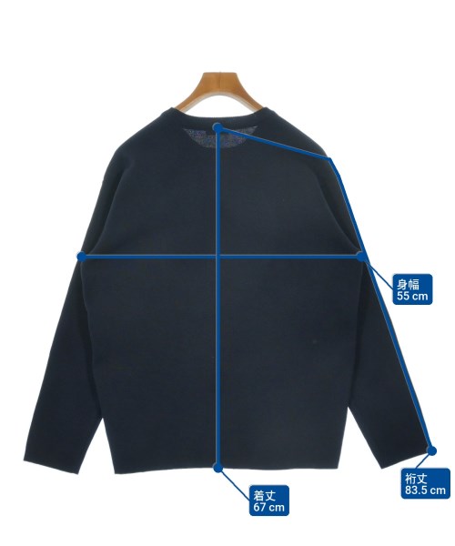 ITEMS URBAN RESEARCH（アイテムズアーバンリサーチ）ニット・セーター 紺 サイズ:L メンズ/2200613648028