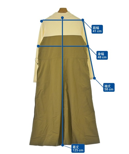 ITEMS URBAN RESEARCH（アイテムズアーバンリサーチ）ワンピース 白 サイズ:-(M位) レディース/2200615364018