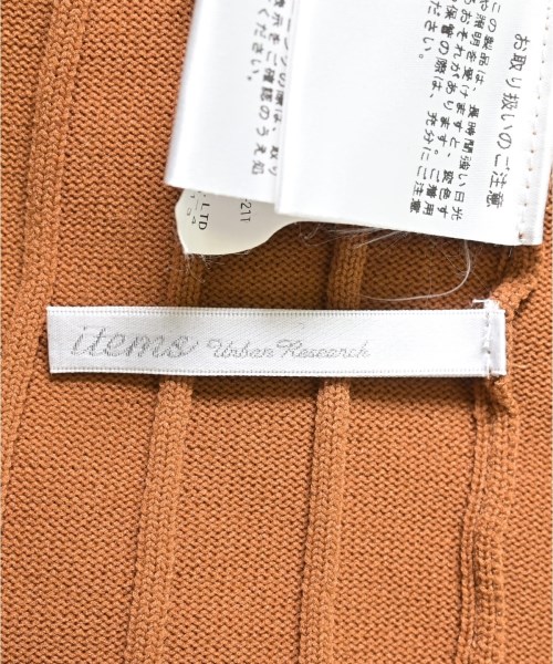 ITEMS URBAN RESEARCH（アイテムズアーバンリサーチ）ニット・セーター 茶 サイズ:One レディース/2200634348099