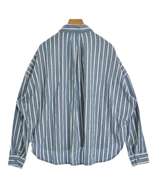 ITEMS URBAN RESEARCH（アイテムズアーバンリサーチ）カジュアルシャツ 青 サイズ:F レディース/2200607297034