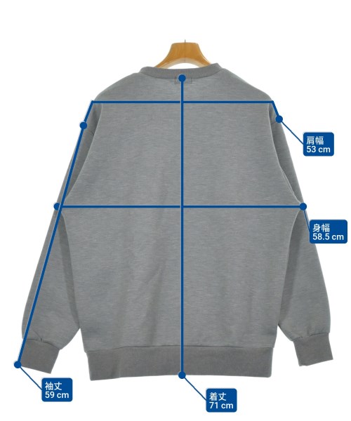 ITEMS URBAN RESEARCH（アイテムズアーバンリサーチ）スウェット グレー サイズ:M メンズ/2200606953320