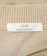 ITEMS URBAN RESEARCH（アイテムズアーバンリサーチ）ニット・セーター ベージュ サイズ:F レディース/2200609500040