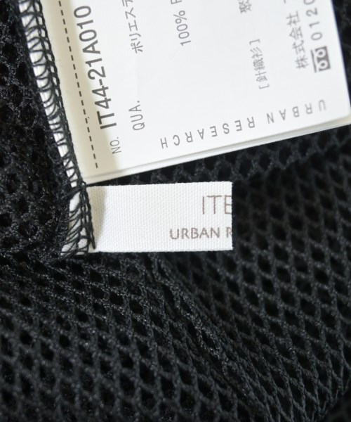 ITEMS URBAN RESEARCH（アイテムズアーバンリサーチ）Tシャツ・カットソー 黒 サイズ:F レディース/2200606268110