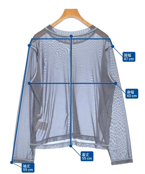 ITEMS URBAN RESEARCH（アイテムズアーバンリサーチ）Tシャツ・カットソー グレー サイズ:F レディース/2200606268134