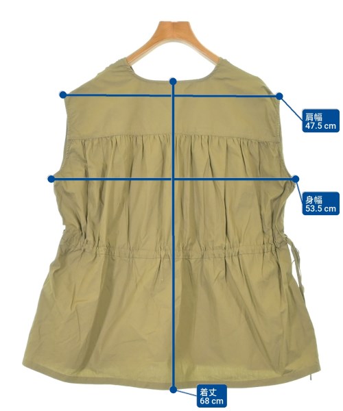 ITEMS URBAN RESEARCH（アイテムズアーバンリサーチ）ブラウス カーキ サイズ:F レディース/2200607661033