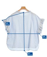 ITEMS URBAN RESEARCH（アイテムズアーバンリサーチ）ブラウス 青 サイズ:F レディース/2200607913071