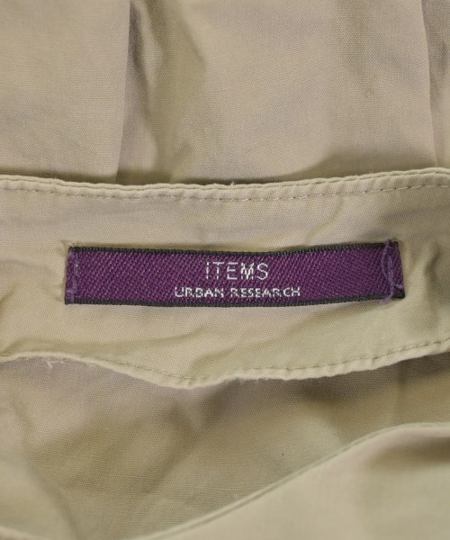 ITEMS URBAN RESEARCH（アイテムズアーバンリサーチ）ブラウス ベージュ サイズ:F レディース/2200616001073