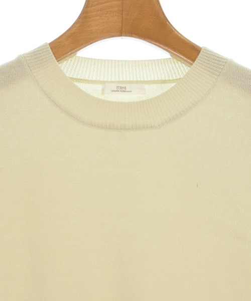 ITEMS URBAN RESEARCH（アイテムズアーバンリサーチ）ニット・セーター ベージュ サイズ:F レディース/2200610906015