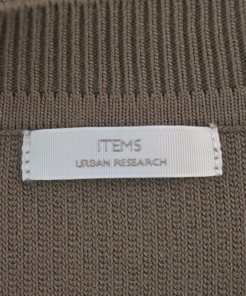ITEMS URBAN RESEARCH（アイテムズアーバンリサーチ）ニット・セーター 茶 サイズ:F レディース/2200618302147