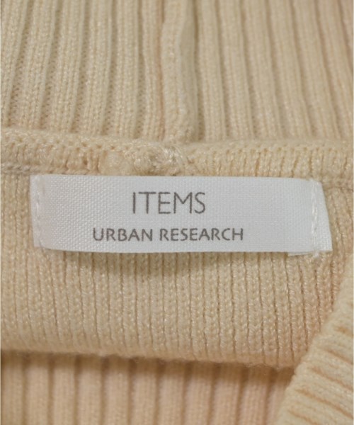 ITEMS URBAN RESEARCH（アイテムズアーバンリサーチ）ニット・セーター ベージュ サイズ:F レディース/2200613374033
