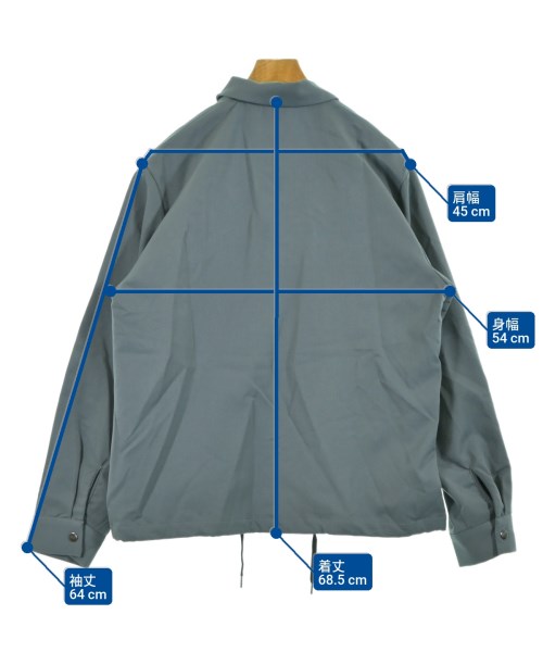 ITEMS URBAN RESEARCH（アイテムズアーバンリサーチ）ブルゾン 青 サイズ:L メンズ/2200606287074