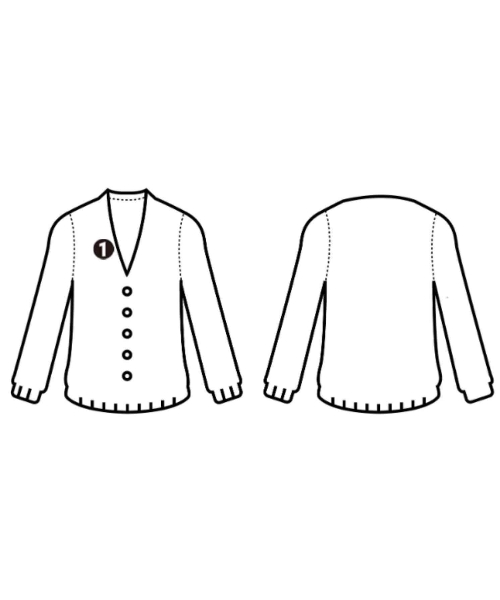 ITEMS URBAN RESEARCH（アイテムズアーバンリサーチ）カーディガン グレー サイズ:F レディース/2200671271060