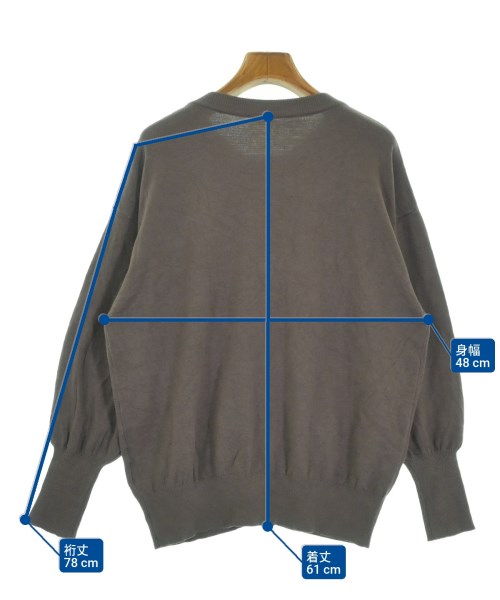 ITEMS URBAN RESEARCH（アイテムズアーバンリサーチ）カーディガン グレー サイズ:F レディース/2200671271060