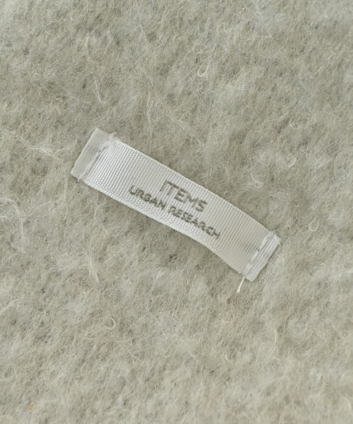 ITEMS URBAN RESEARCH（アイテムズアーバンリサーチ）マフラー 白 サイズ:- メンズ/2200676347227