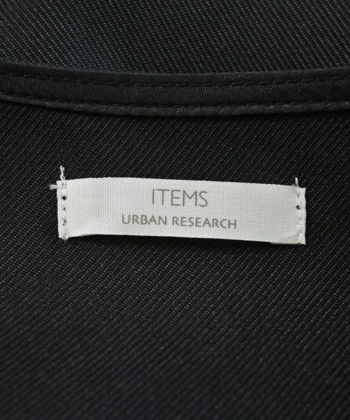 ITEMS URBAN RESEARCH（アイテムズアーバンリサーチ）ノースリーブ 黒 サイズ:F レディース/2200673404091