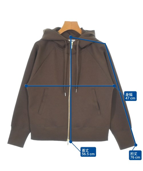 ITEMS URBAN RESEARCH（アイテムズアーバンリサーチ）パーカー 茶 サイズ:F レディース/2200674488021