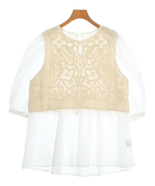 ITEMS URBAN RESEARCH(アイテムズアーバンリサーチ)ブラウス 白 サイズ:F/2200675769044